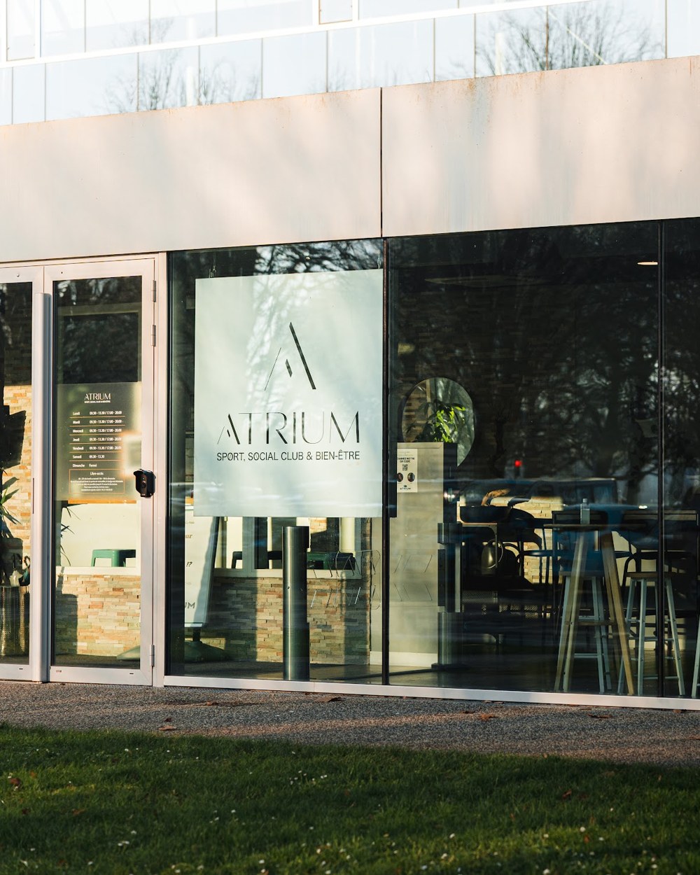 Atrium, au stade nautique de Caen